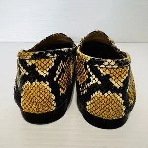 Sam Edelman Loraine Yellow Snake Skin Leather Loafers Size 7 1/2 Sam Edelman | Shoes | Sam Edelman Loraine Yellow Snake Skin  main image 2